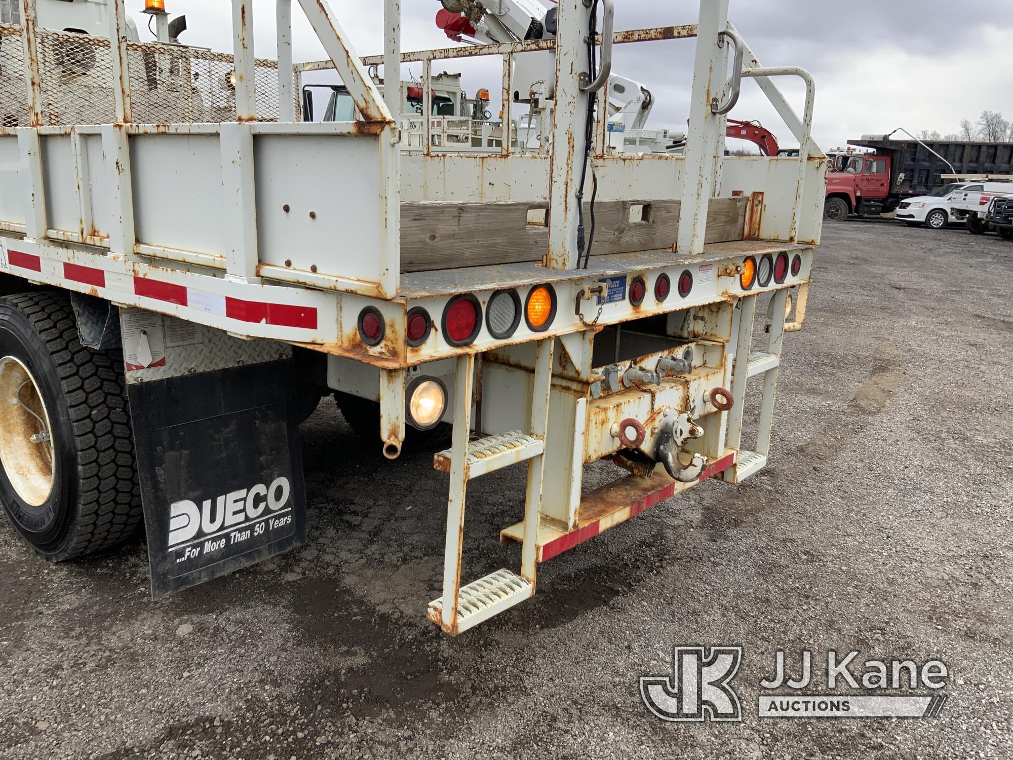 (Ashland, OH) Terex/Telelect Commander 4045, Hydraulic Truck Crane mounted behind cab on 2007 Intern