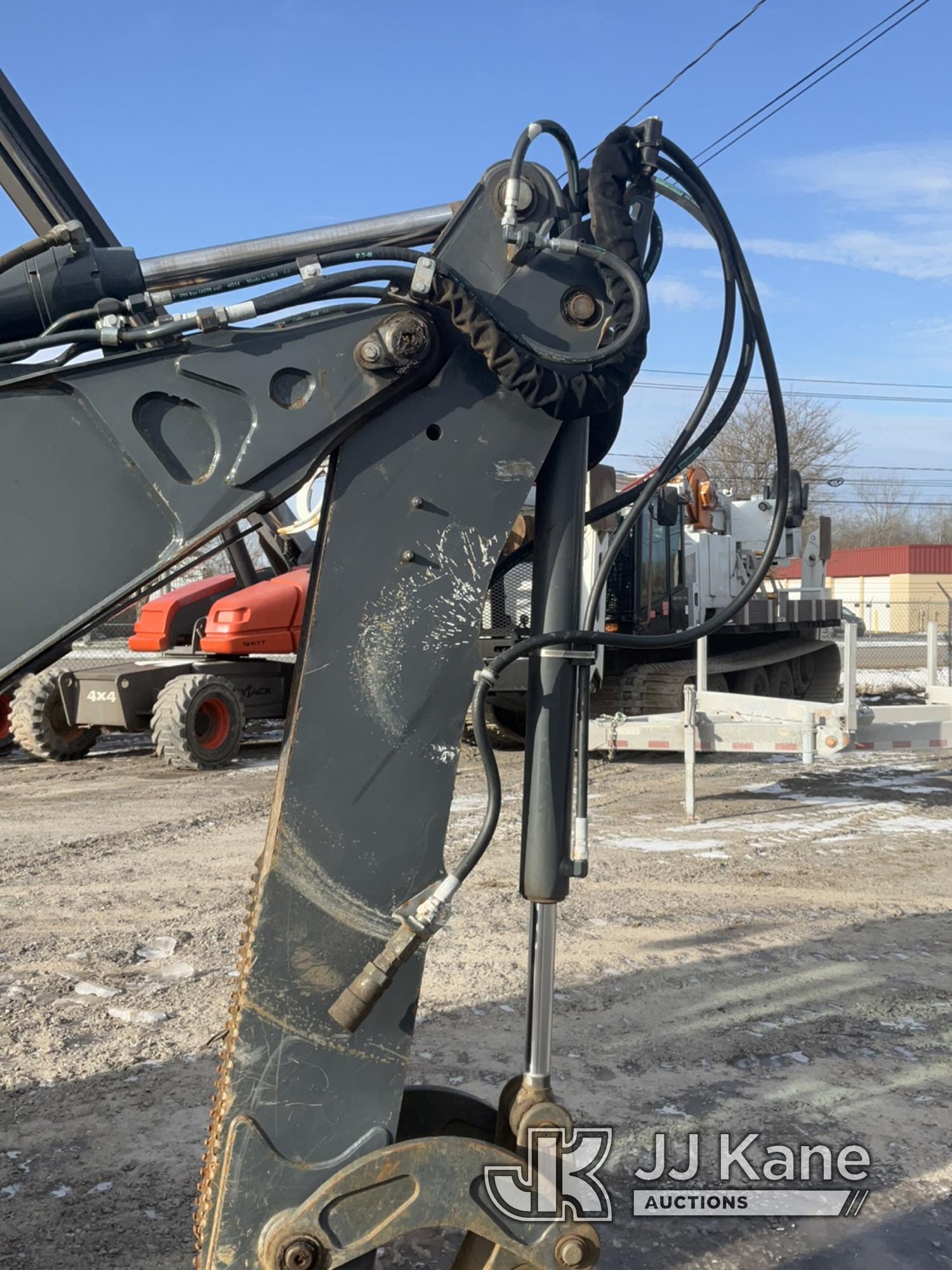 (Rome, NY) 2015 John Deere 310K 4x4 Tractor Loader Backhoe No Title) (Runs & Operates, Low Fuel, Che