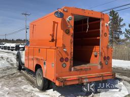 (Rome, NY) 2011 Ford F450 4x4 Enclosed Service Truck Runs & Moves, Body & Rust Damage