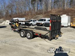 (Shrewsbury, MA) 2010 Cam Superline 3CAM16 T/A Tagalong Equipment Trailer Missing Trailer Plug