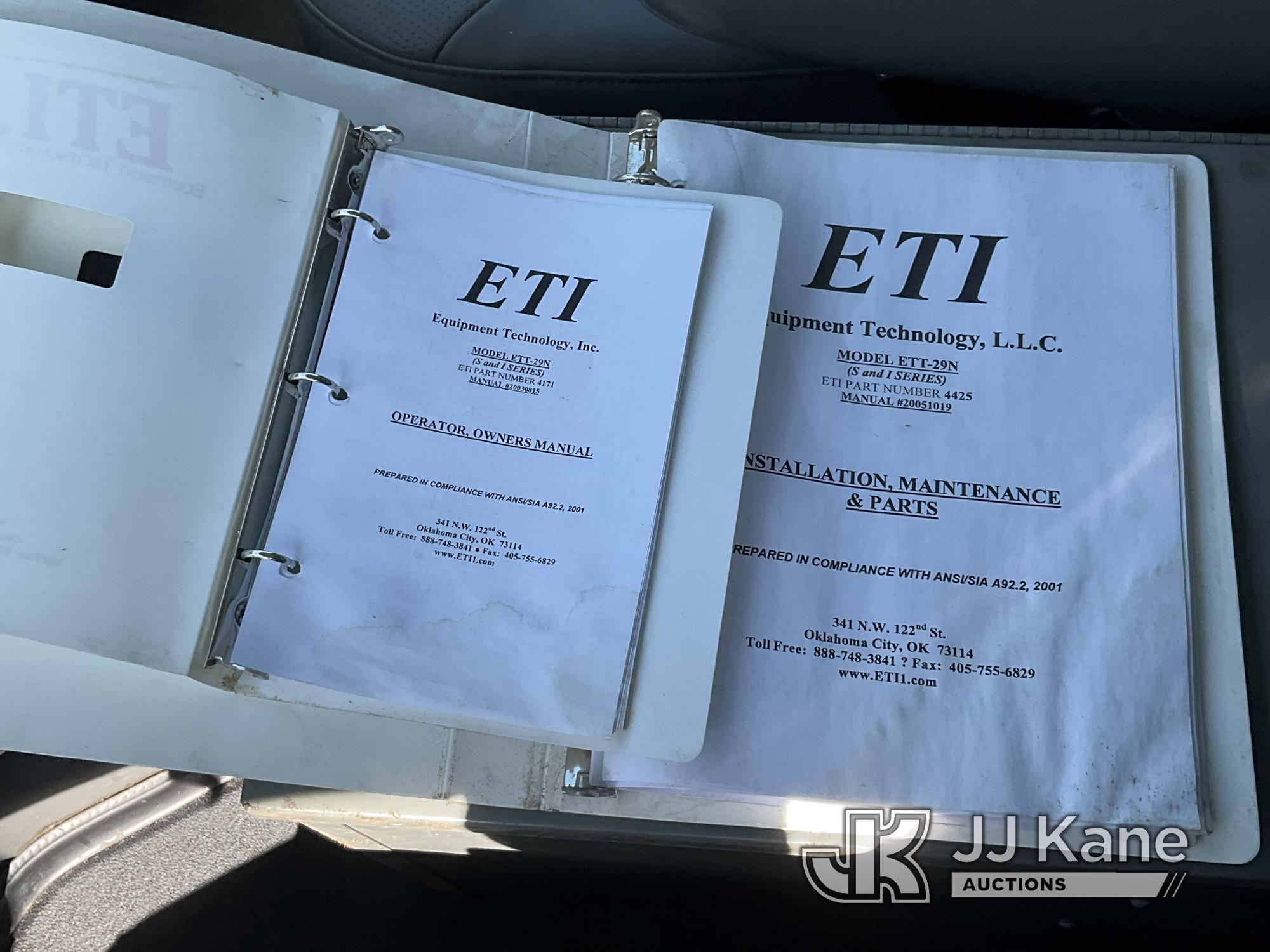 (Plymouth Meeting, PA) ETI ETT29-SNV, Telescopic Non-Insulated Bucket Van mounted on 2008 Ford E350