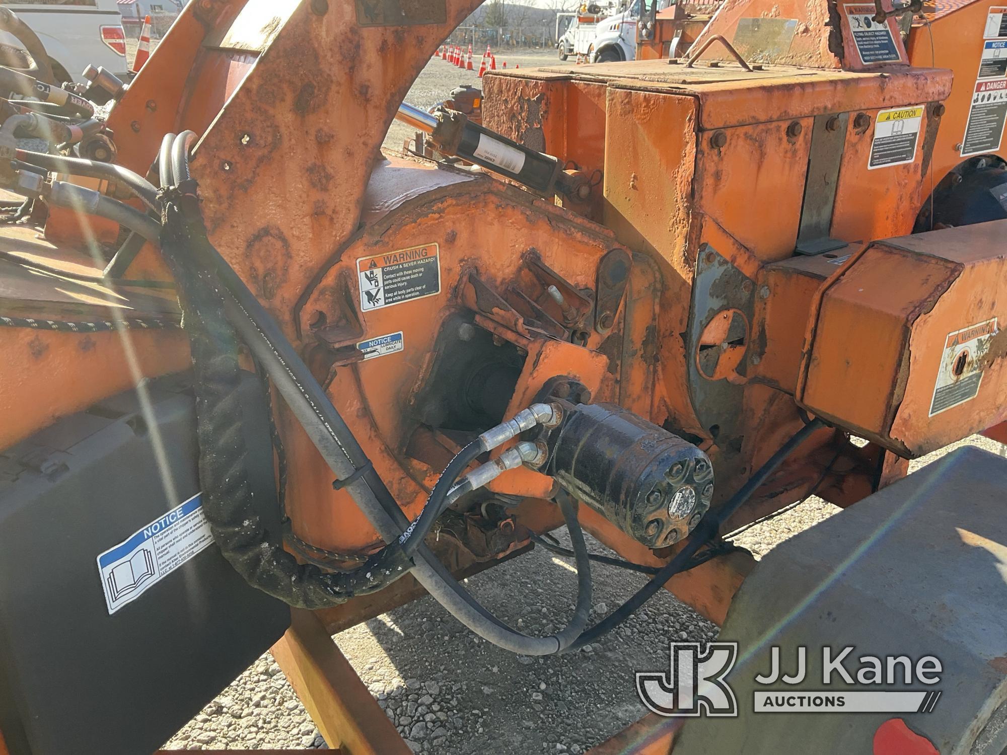 (Shrewsbury, MA) 2015 Altec DRM12 Chipper (12in Drum) Runs) (Operating Condition Unknown, Rust Damag