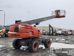 (Rome, NY) 2008 Sky Jack SJ-61T 4x4 Self-Propelled Telescopic Manlift Runs, Moves & Operates