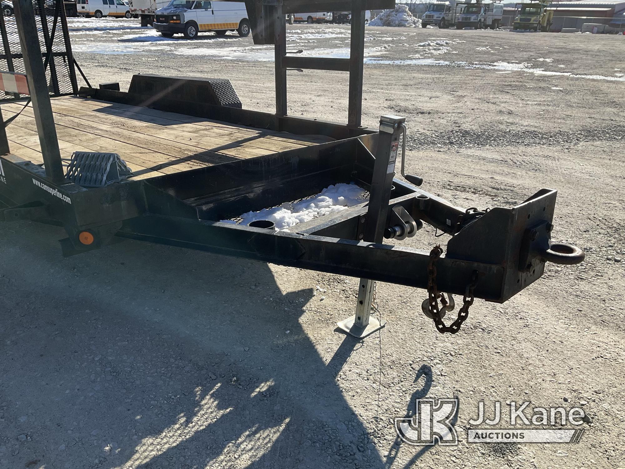 (Shrewsbury, MA) 2010 Cam Superline 3CAM16 T/A Tagalong Equipment Trailer Missing Trailer Plug