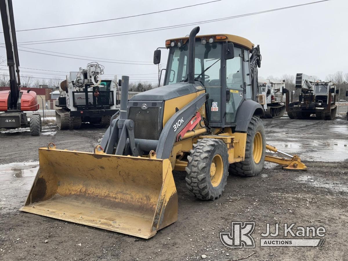 (Rome, NY) 2014 John Deere 310K 4x4 Tractor Loader Backhoe No Title) (Runs & Operates