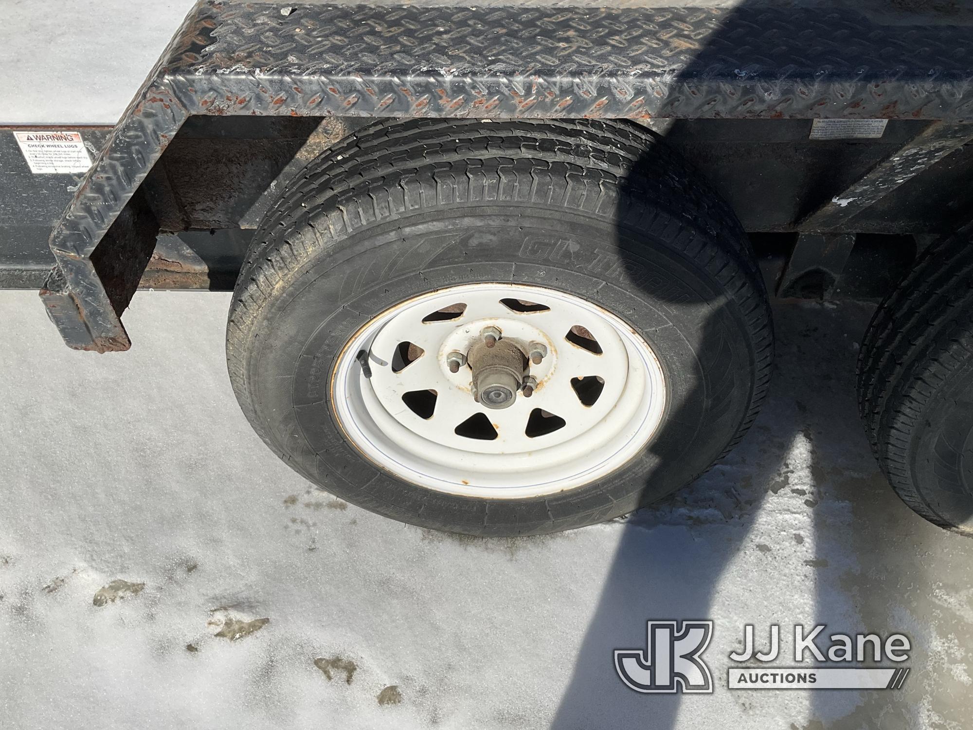 (Shrewsbury, MA) 2010 Cam Superline 3CAM16 T/A Tagalong Equipment Trailer  (Rust Damage