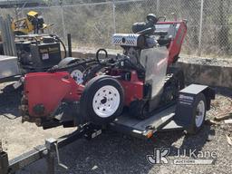 (Plymouth Meeting, PA) 2019 Barreto 30SG Walk-Behind Crawler Stump Grinder No Title For Support Trai