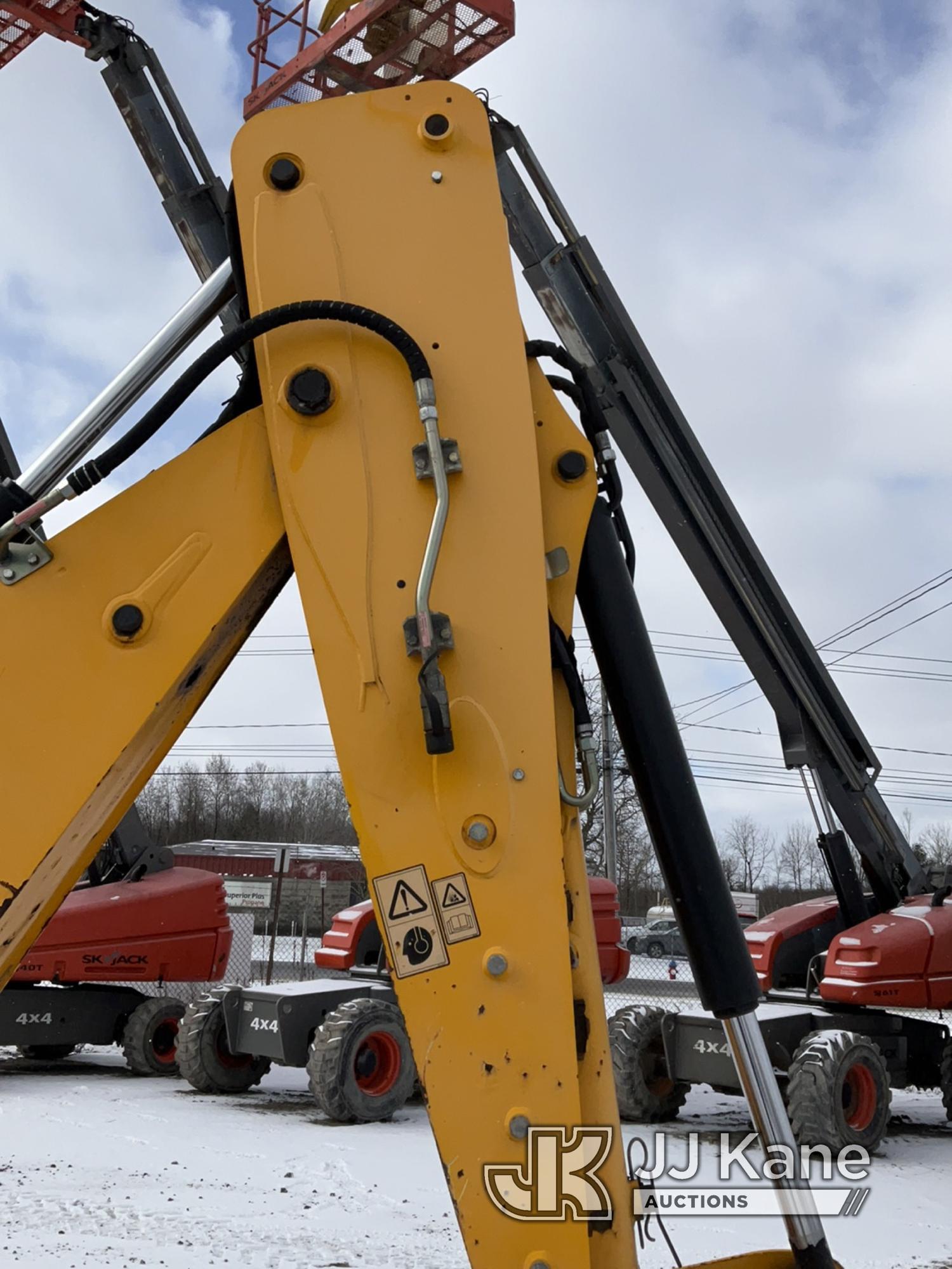 (Rome, NY) 2016 JCB 3CX-14 4x4 Tractor Loader Backhoe No Title) (Runs & Operates