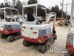 (Paoli, IN) Takeuchi TB228 Mini Hydraulic Excavator Run, Move, & Operates