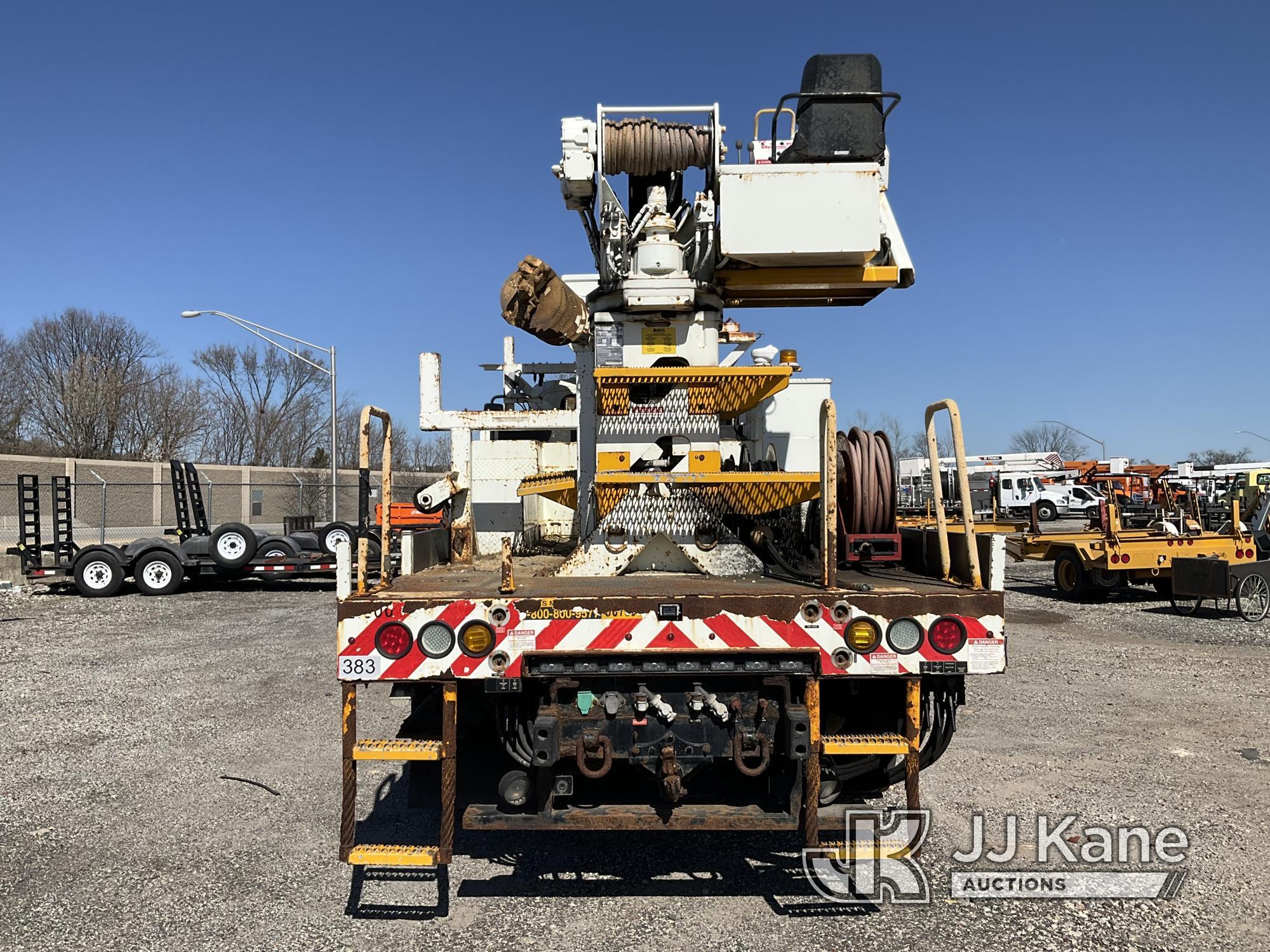 (Plymouth Meeting, PA) Terex/Telelect Commander C4047, Digger Derrick rear mounted on 2013 Internati