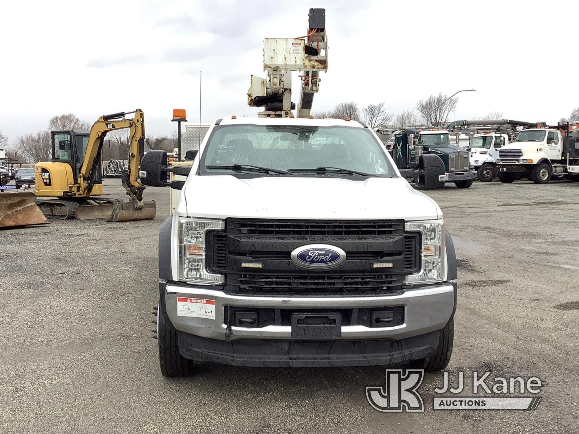 (Plymouth Meeting, PA) Versalift SST40EIH-01, Articulating & Telescopic Bucket Truck mounted on 2017