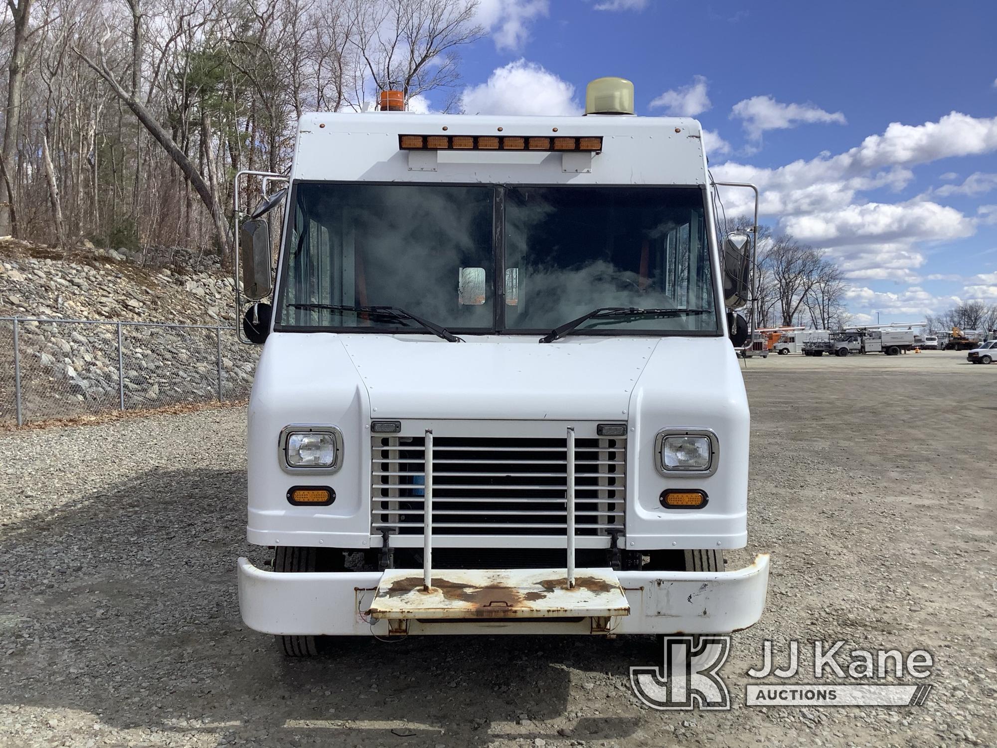 (Shrewsbury, MA) 2016 Freightliner MT45 Step Van Runs & Moves) (Generator Runs, Rust Damage