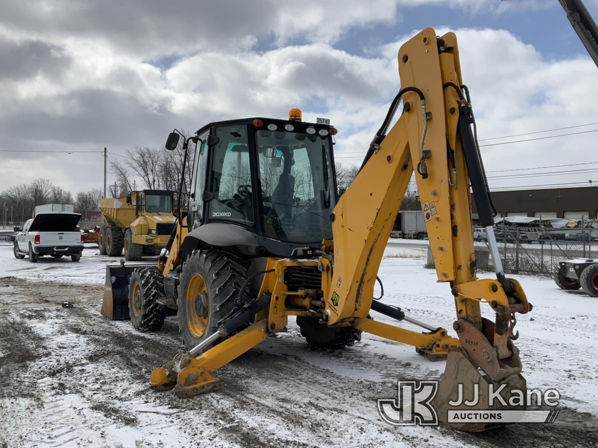 (Rome, NY) 2016 JCB 3CX-14 4x4 Tractor Loader Backhoe No Title) (Runs & Operates