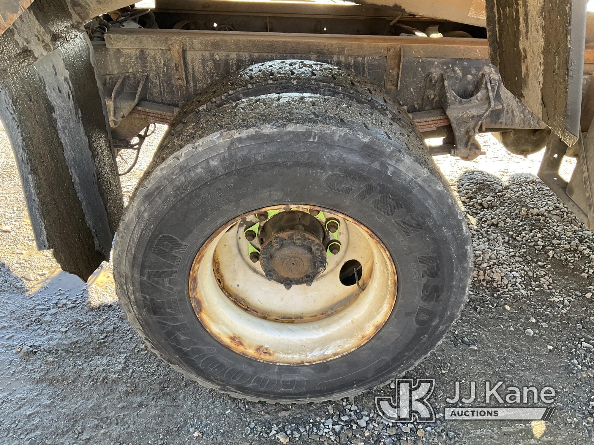 (Shrewsbury, MA) 2016 International 7400 Dump Truck Runs, Moves & Dump Operates) (Check Engine Light