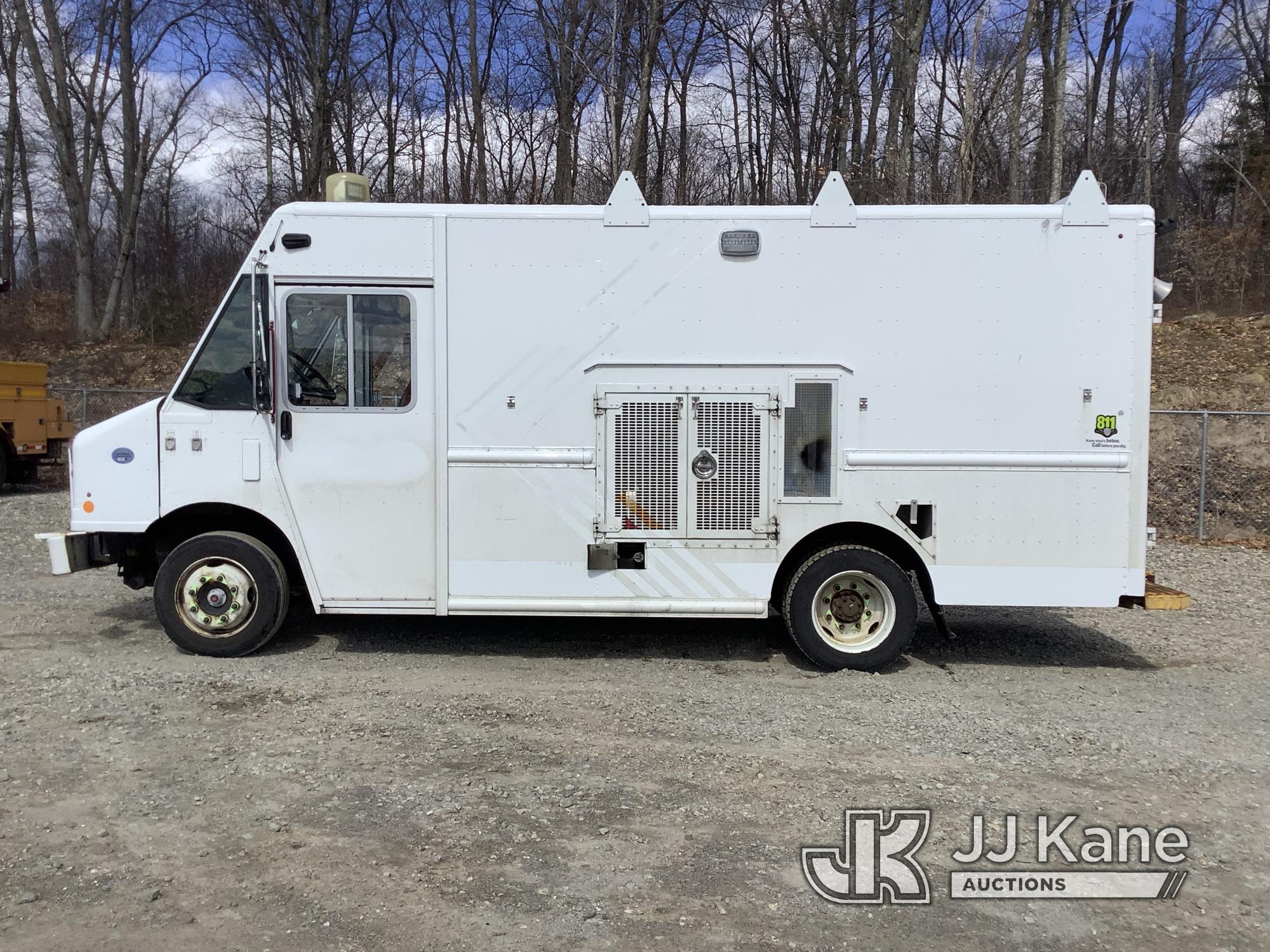 (Shrewsbury, MA) 2016 Freightliner MT45 Step Van Runs & Moves) (Generator Runs, Rust Damage