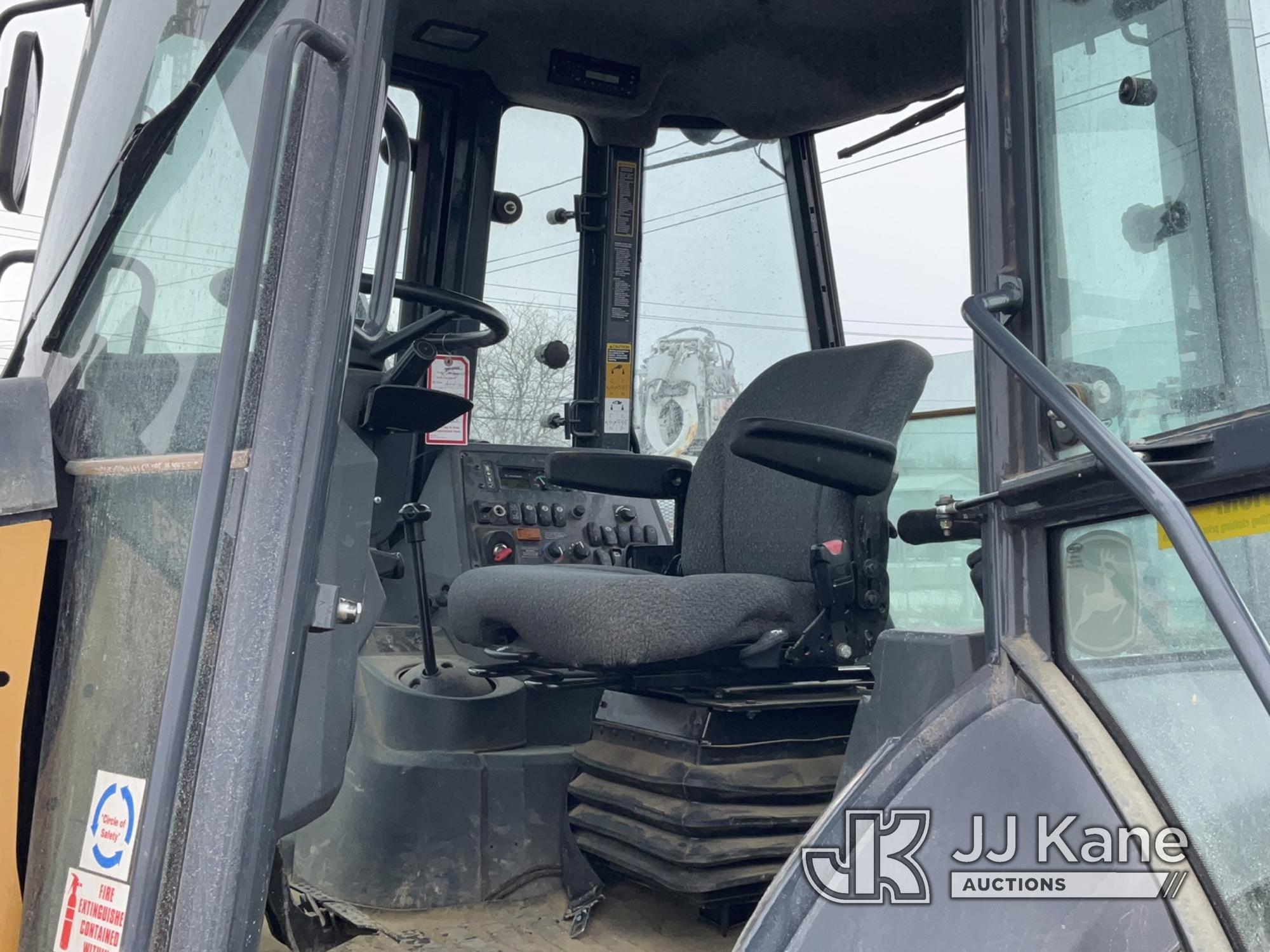 (Rome, NY) 2014 John Deere 310K 4x4 Tractor Loader Backhoe No Title) (Runs & Operates