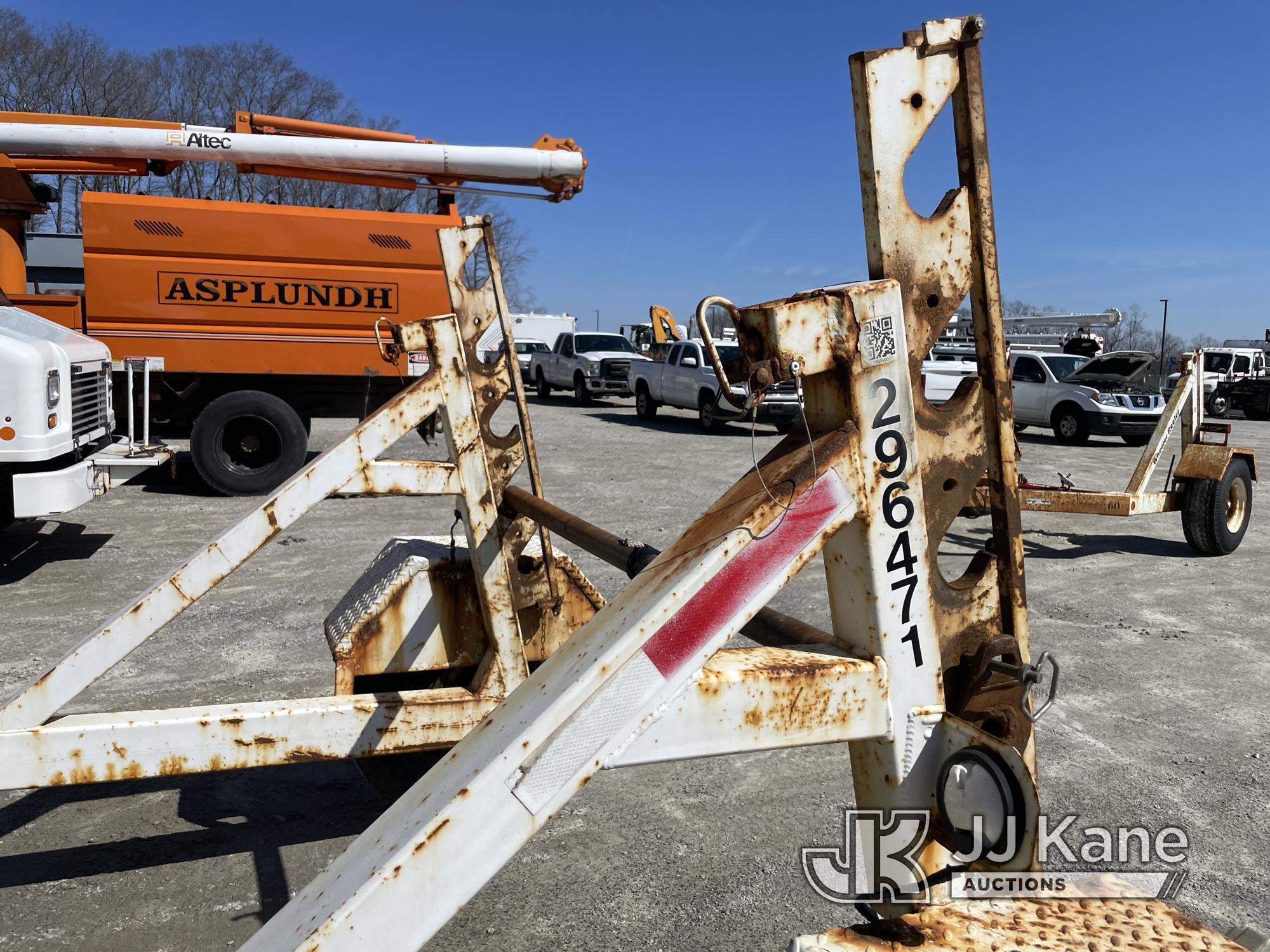 (Shrewsbury, MA) 2000 Brindle BRT90 Reel Trailer Rust Damage