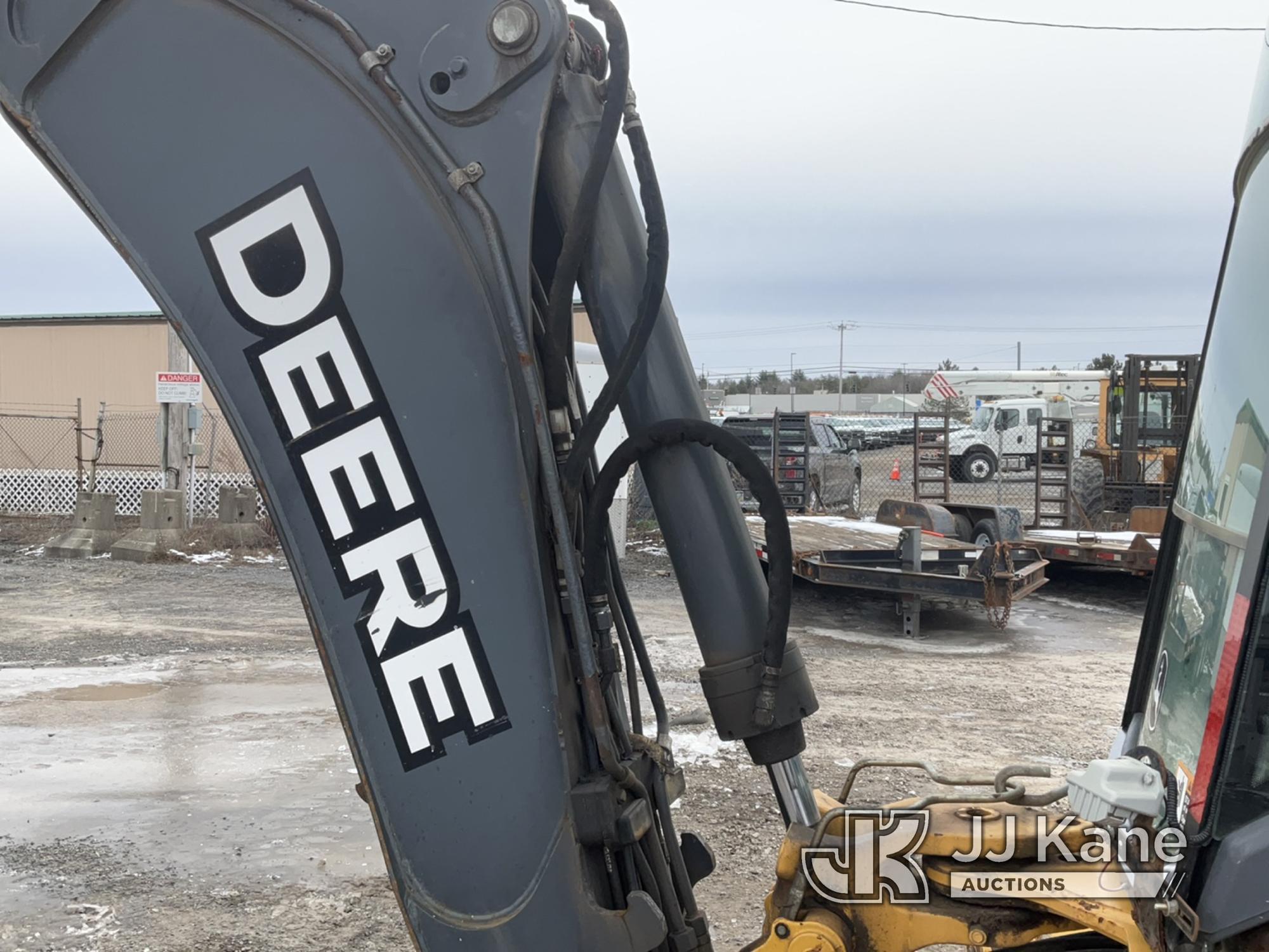 (Rome, NY) 2015 John Deere 310K 4x4 Tractor Loader Backhoe No Title) (Runs & Operates