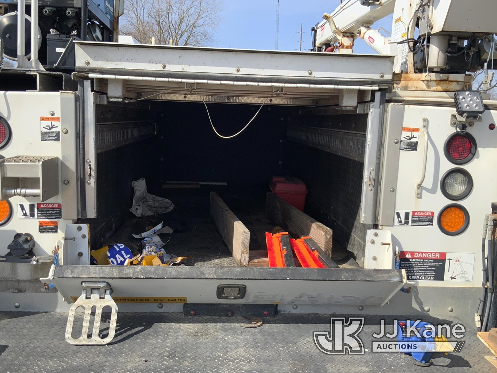 (Charlotte, MI) Autocrane HC5, Material Crane rear mounted on 2019 Ford F550 Mechanics Service Truck