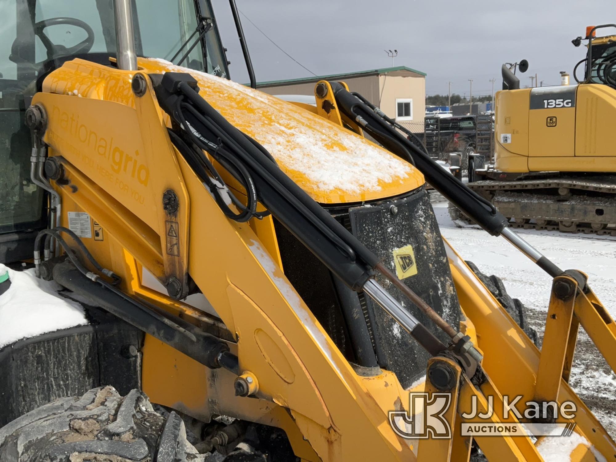 (Rome, NY) 2016 JCB 3CX-14 4x4 Tractor Loader Backhoe No Title) (Runs & Operates