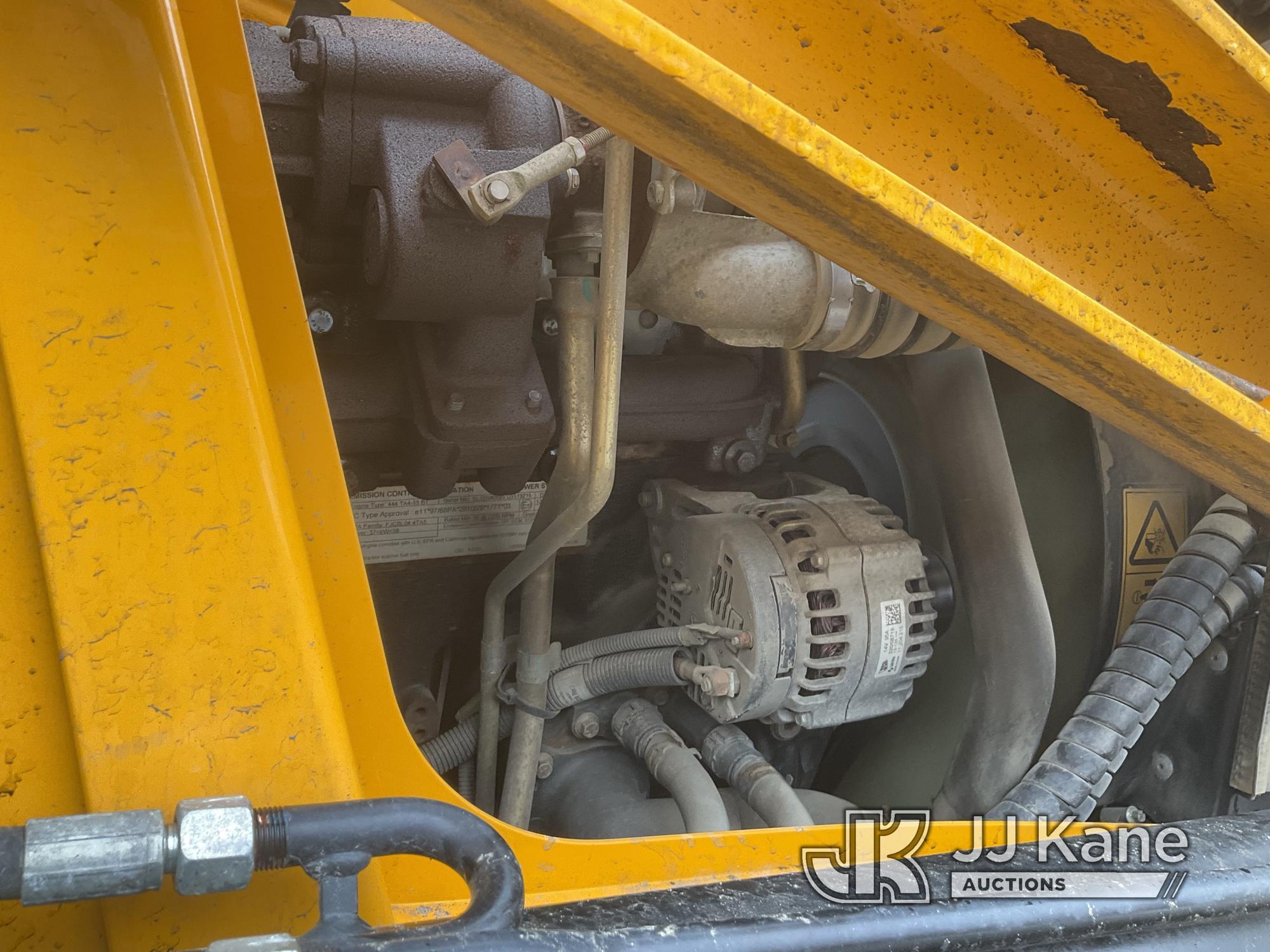 (Shrewsbury, MA) 2016 JCB 3CX-14 4x4 Tractor Loader Backhoe Runs, Moves & Operates) (Damaged Front G