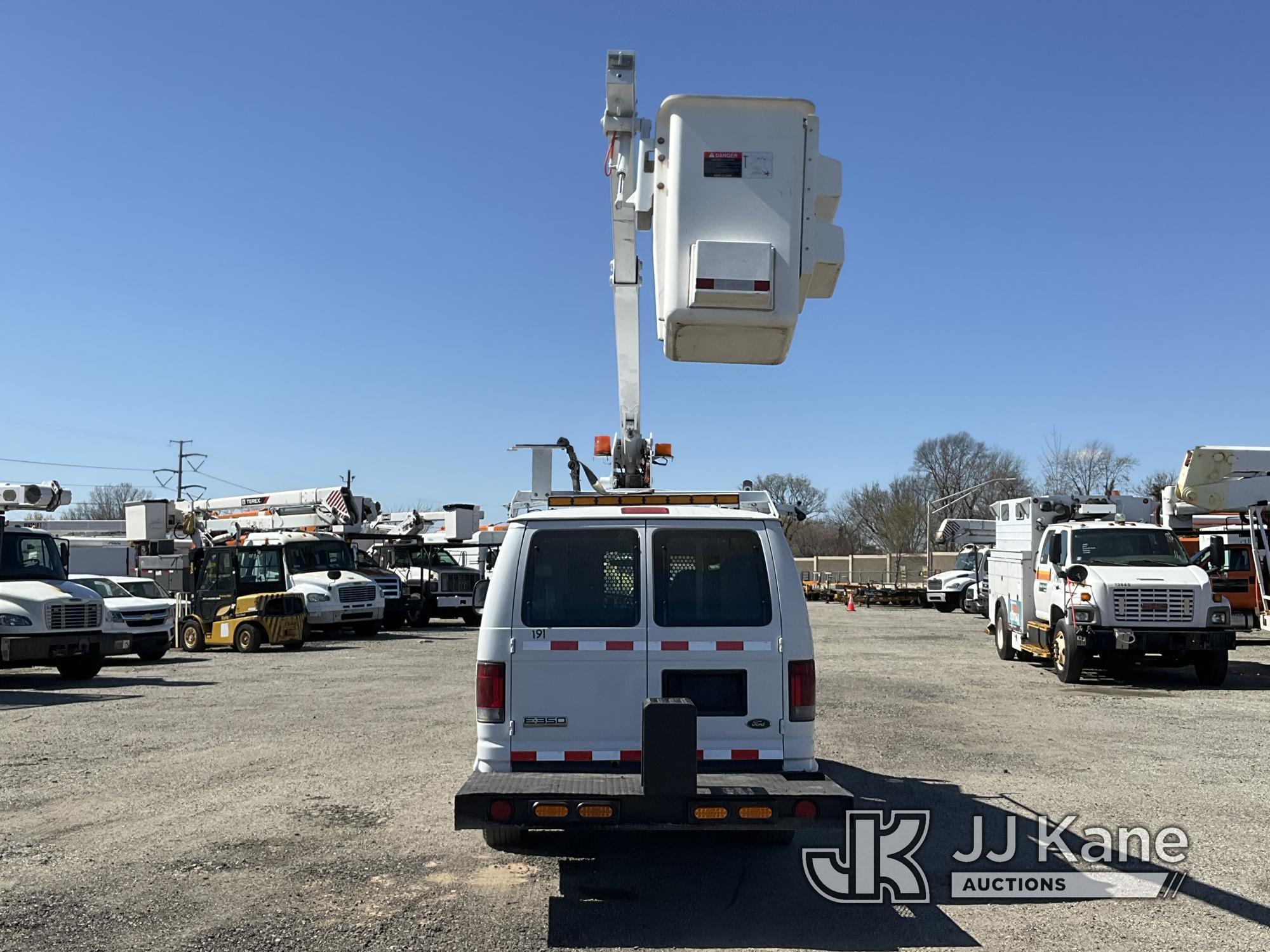 (Plymouth Meeting, PA) ETI ETT29-SNV, Telescopic Non-Insulated Bucket Van mounted on 2008 Ford E350