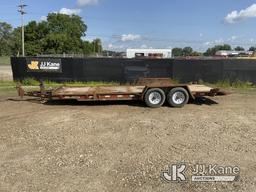 (Charlotte, MI) 2012 Redi Haul FSL1627E-102 T/A Tilt Deck Tagalong Equipment Trailer