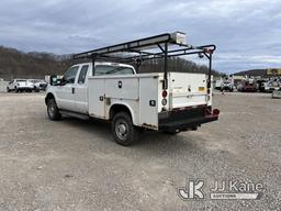 (Smock, PA) 2011 Ford F350 4x4 Extended-Cab Service Truck Runs & Moves) (Jump To Start, Rust & Body