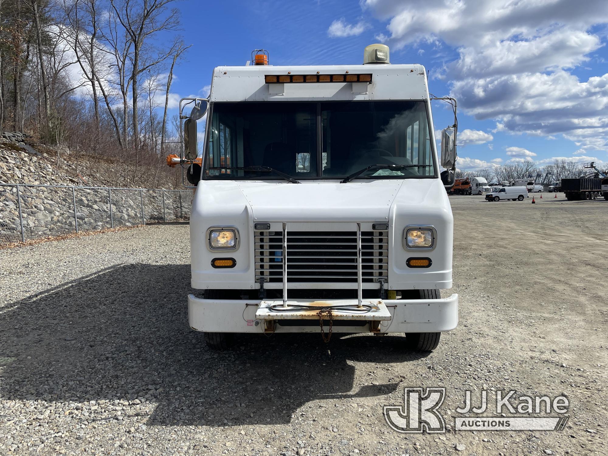 (Shrewsbury, MA) 2016 Freightliner MT45 Step Van Runs & Moves) (Generator Runs, Rust Damage, Check E