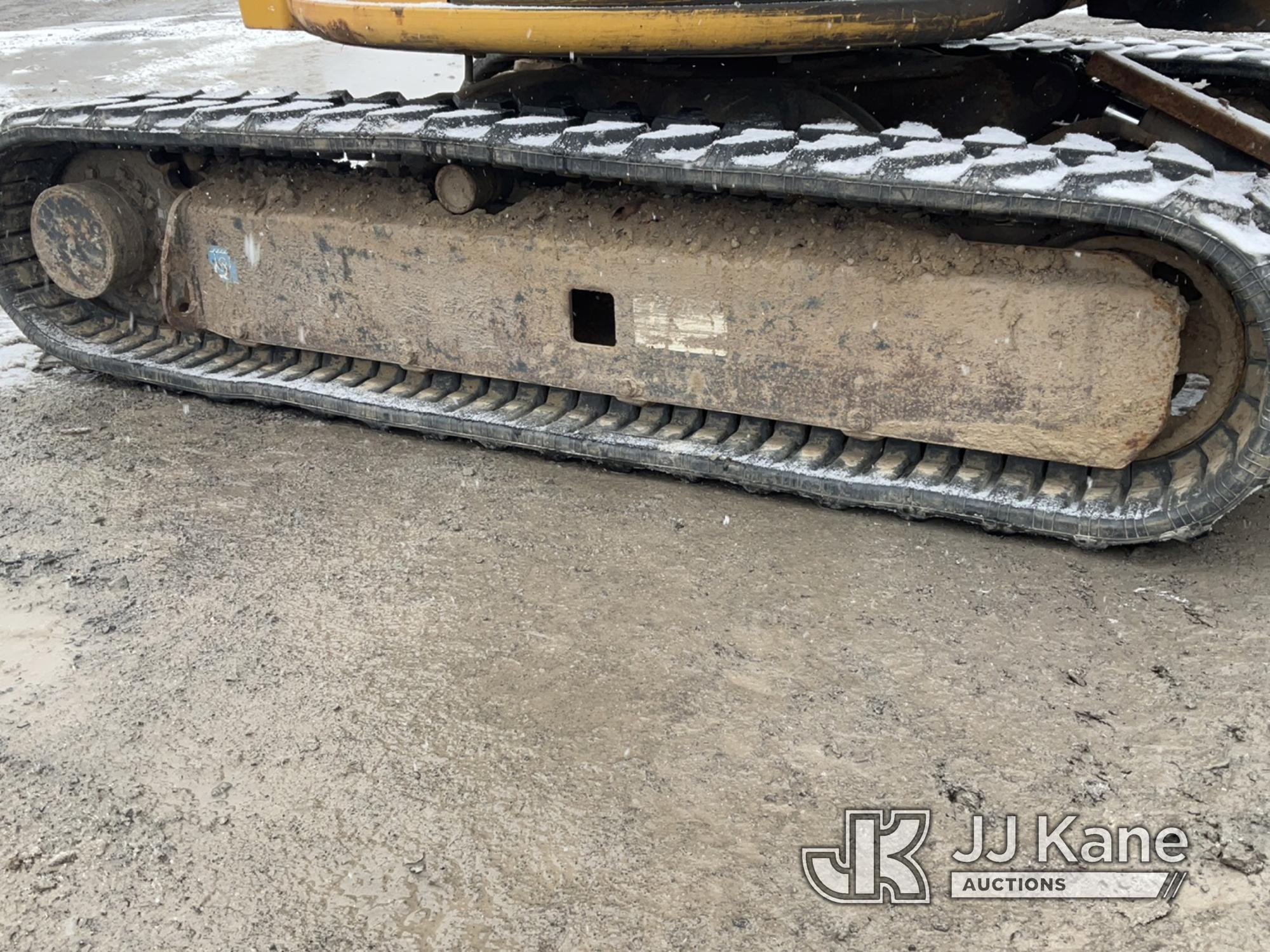 (Rome, NY) 2016 John Deere 35G Mini Hydraulic Excavator Runs, Moves & Operates, Body & Rust Damage,