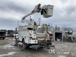 (Rome, NY) Altec AN50E-MH, Material Handling Bucket Truck rear mounted on 2014 International 7400 Ut