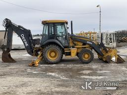 (Rome, NY) 2015 John Deere 310K 4x4 Tractor Loader Backhoe No Title) (Runs & Operates