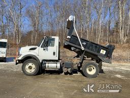 (Shrewsbury, MA) 2016 International 7400 Dump Truck Runs, Moves & Dump Operates) (Check Engine Light