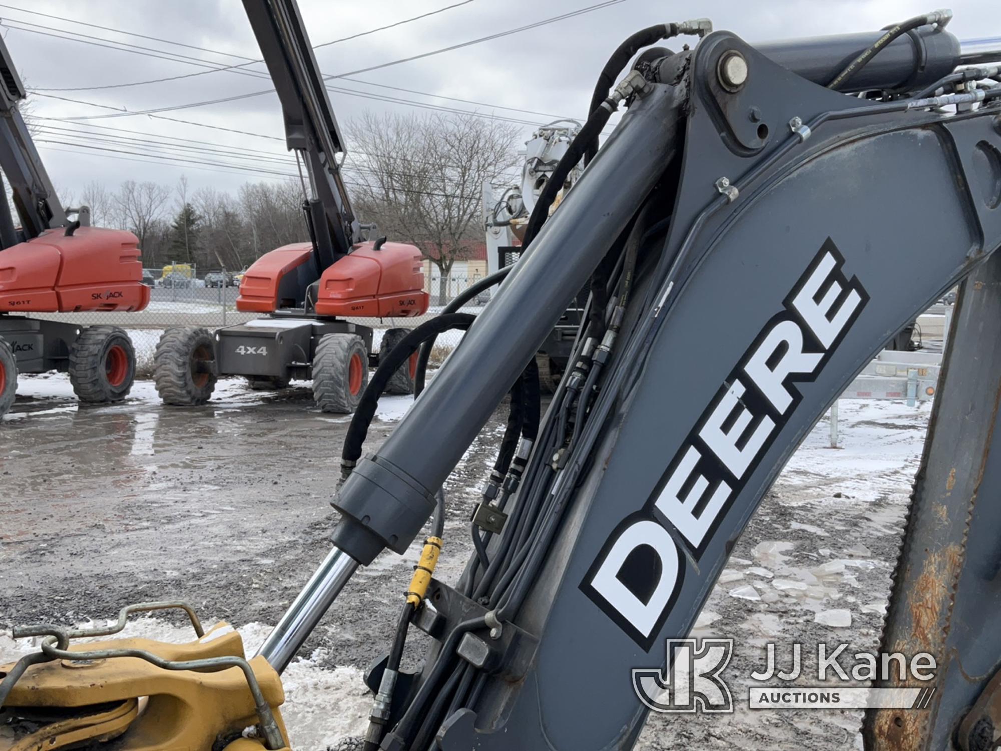 (Rome, NY) 2015 John Deere 310K 4x4 Tractor Loader Backhoe No Title) (Runs & Operates