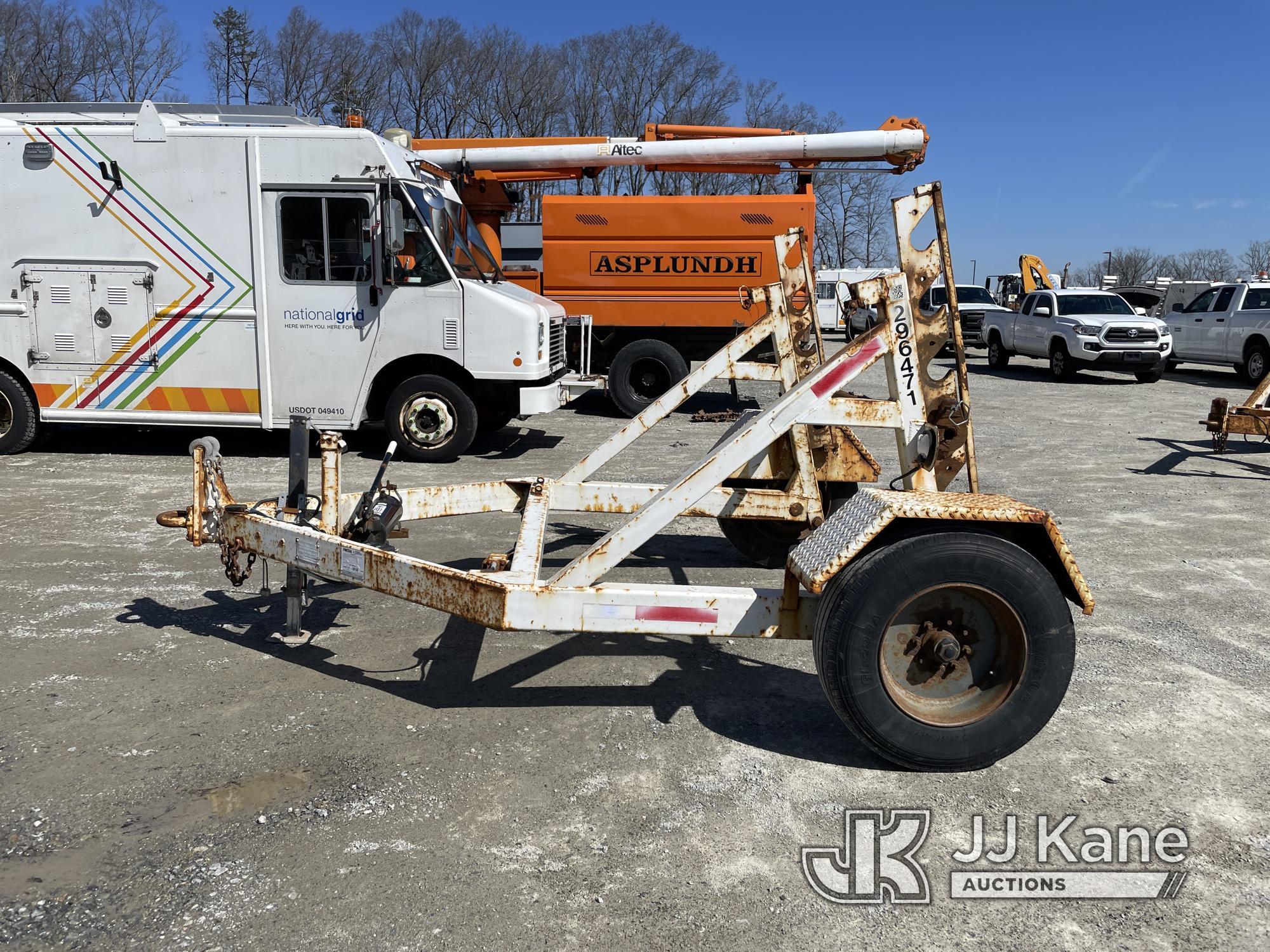 (Shrewsbury, MA) 2000 Brindle BRT90 Reel Trailer Rust Damage