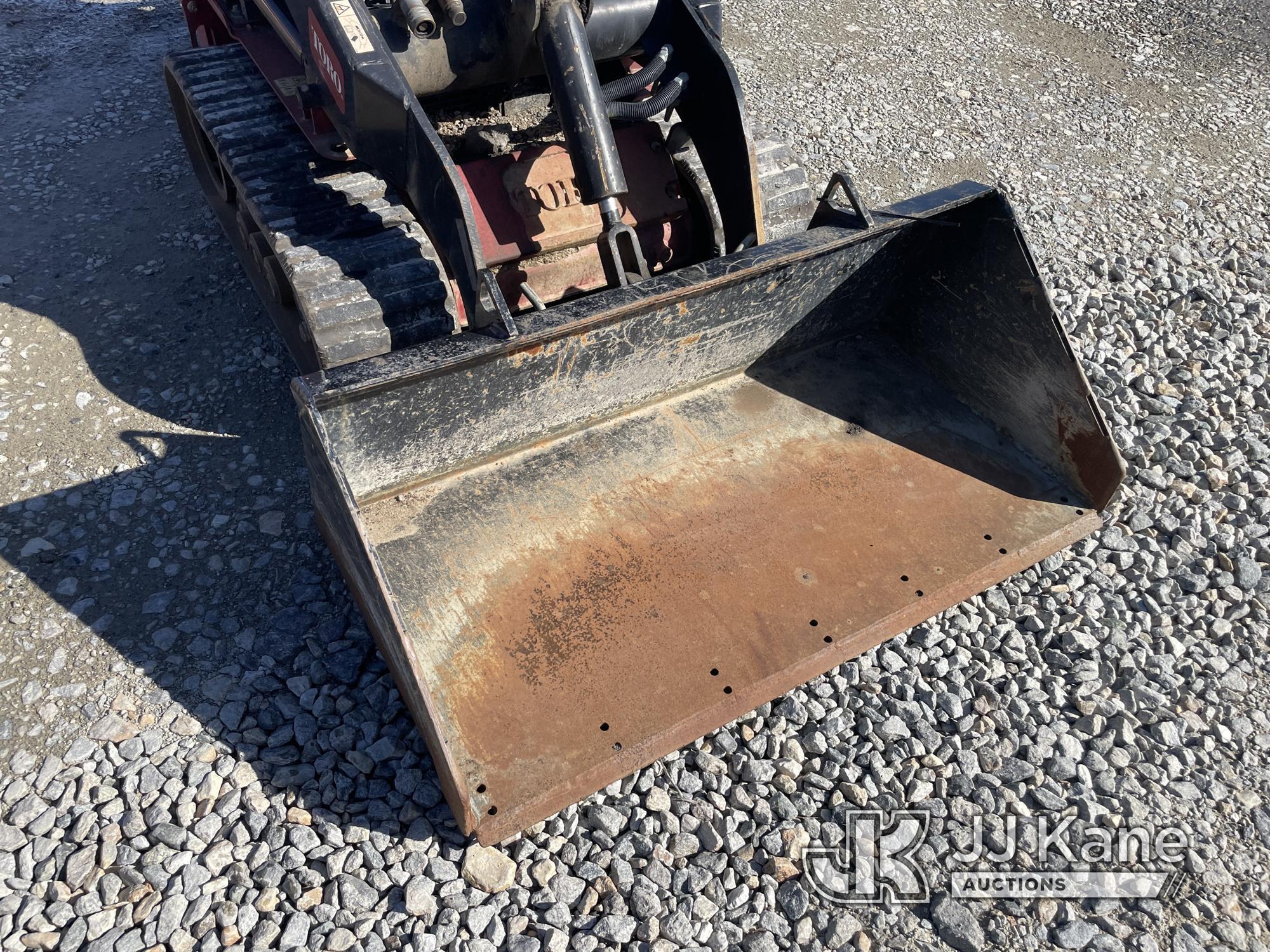 (Shrewsbury, MA) 2017 Toro Dingo TX-525 Walk-Behind Tracked Skid Steer Loader Runs, Moves & Operates