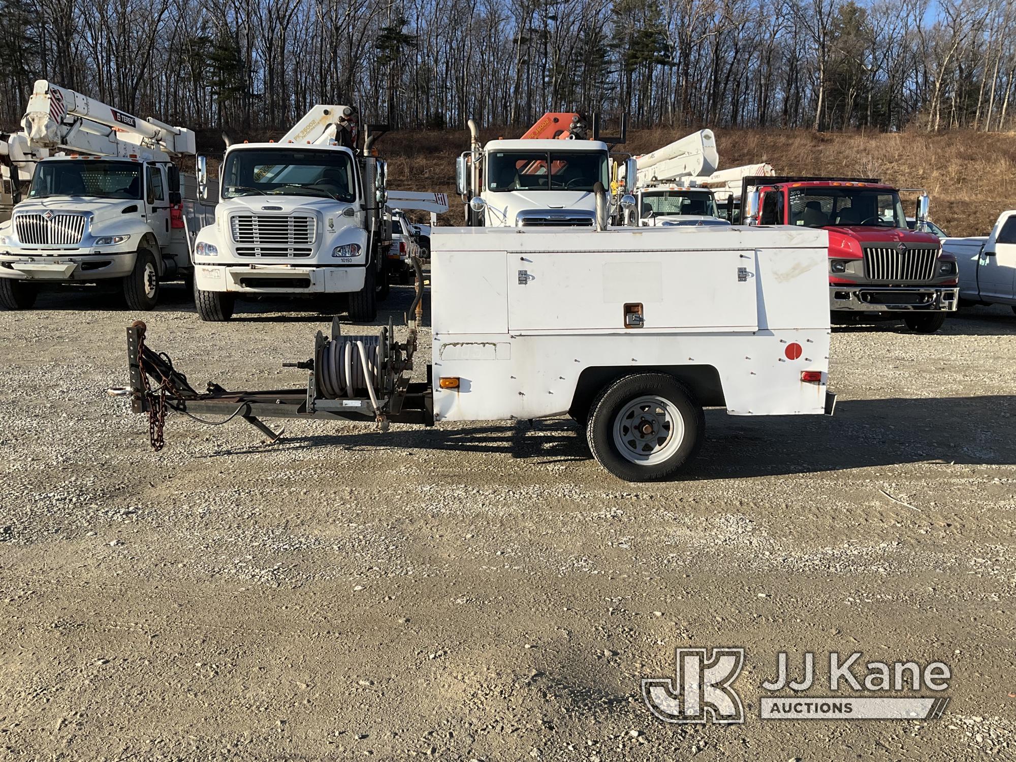 (Shrewsbury, MA) 2006 Sullivan-Palatec D0185QH10JD Air Compressor, trailer mtd No Title) (Runs, Does