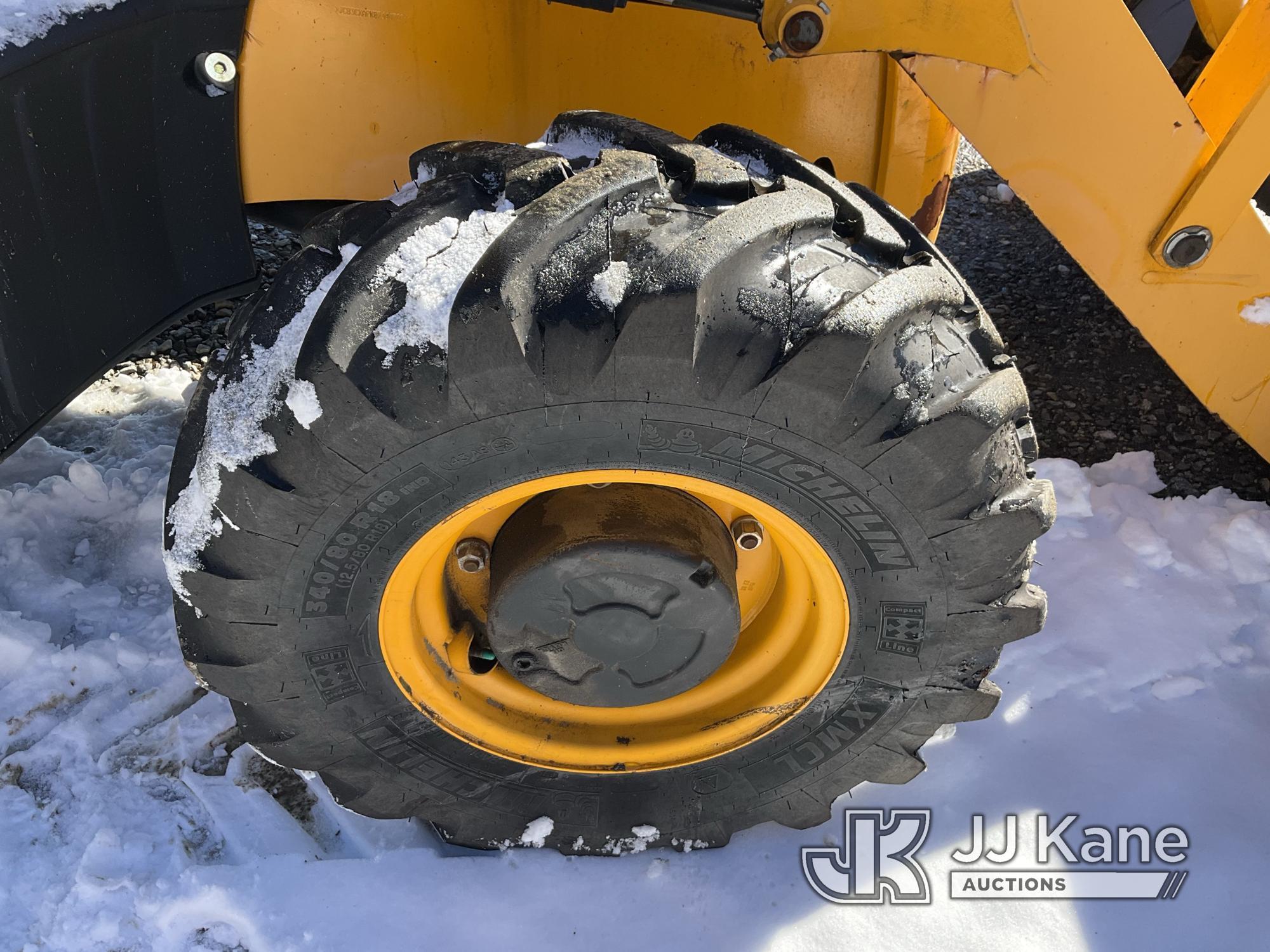 (Shrewsbury, MA) 2016 JCB 3CX-14 4x4 Tractor Loader Backhoe Runs, Moves & Operates