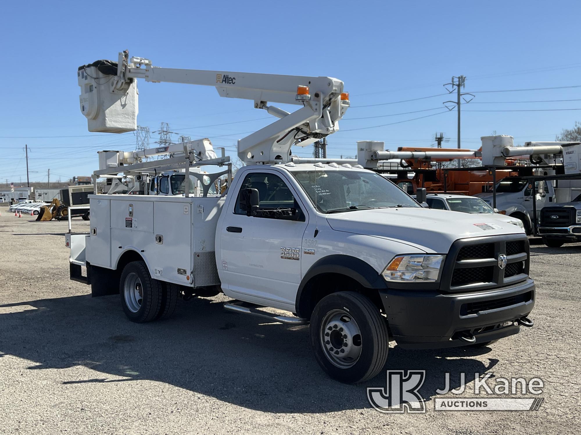 (Plymouth Meeting, PA) Altec AT200A, Telescopic Bucket Truck mounted behind cab on 2016 RAM 4500 Ser