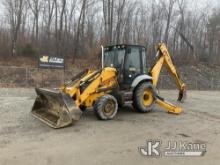 2016 JCB 3CX-14 4x4 Tractor Loader Backhoe Runs, Moves & Operates) (Damaged Front Grill