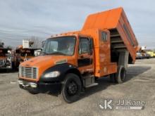 2011 Freightliner M2106 Chipper Dump Truck Runs, Moves & Dump Operates, Body & Rust Damage, Seller S