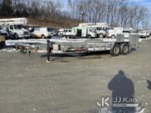 2013 Sauber 1580 Galvanized T/A Tilt Deck Tagalong Equipment Trailer