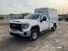 2020 GMC Sierra 2500HD 4x4 Service Truck Runs & Moves, Body & Rust Damage