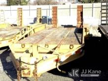 2006 Belshe Industries BF11T T/A Tagalong Trailer Missing VIN Plate, Body & Rust Damage