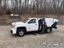 2018 GMC Sierra 2500HD Osprey NightHawk Street Sweeper Runs & Moves) (Check Engine Light On, Rust Da