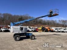 2001 Genie S-40 4x4 40 ft Self Propelled Telescopic Manlift Runs, Moves & Operates) (Drives Slow, Ru