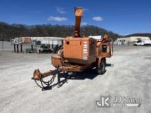 2014 Morbark M12R Portable Chipper (12in Drum) No Title) (Not Running, Condition Unknown, Uneven Tir