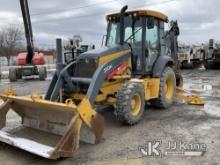 2015 John Deere 310K 4x4 Tractor Loader Backhoe No Title) (Runs & Operates, Low Fuel