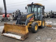 2014 John Deere 310K 4x4 Tractor Loader Backhoe No Title) (Runs & Operates