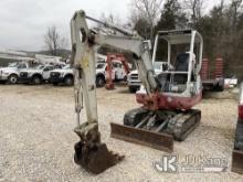 Takeuchi TB228 Mini Hydraulic Excavator Starts, Runs, Moves, Operates